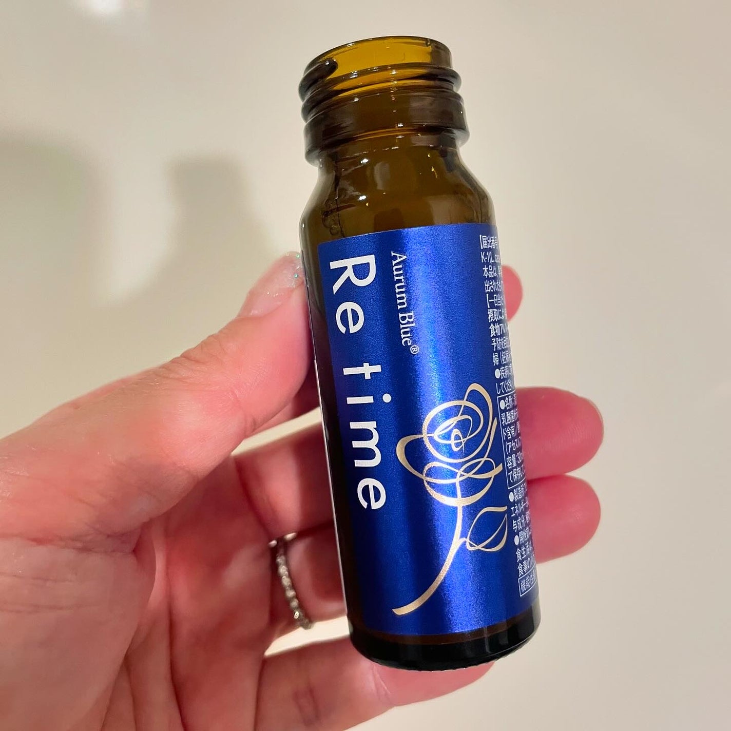 Re time ブルーローズドリンク/オーラムブルー/美容ドリンクを使ったクチコミ(3枚目)