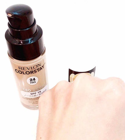 カラーステイ メイクアップ N/REVLON/リキッドファンデーションを使ったクチコミ(3枚目)