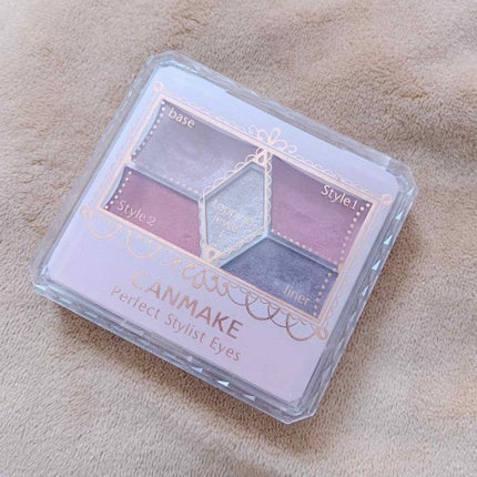 【旧品】パーフェクトスタイリストアイズ/キャンメイク/アイシャドウパレットを使ったクチコミ(2枚目)