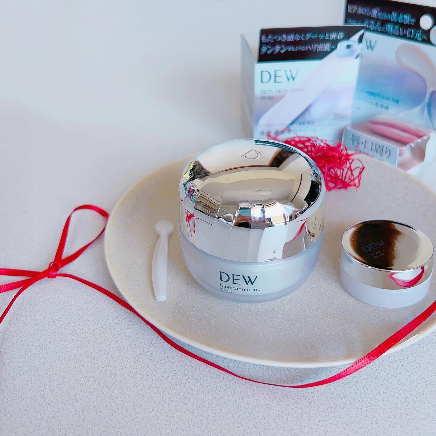 タンタンコンクドロップ/DEW/フェイスクリームを使ったクチコミ（1枚目）