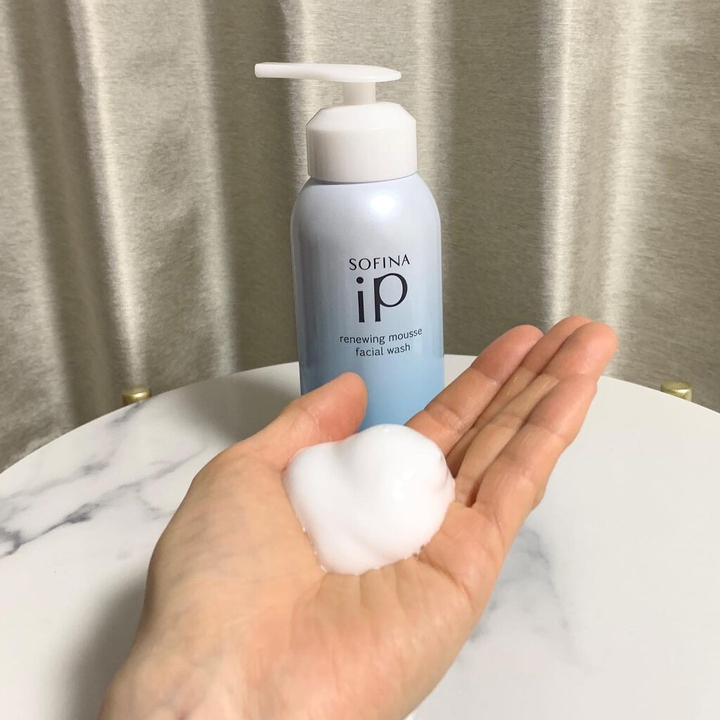 ソフィーナ iP リニュー ムース ウォッシュ/SOFINA iP/泡洗顔を使ったクチコミ（3枚目）
