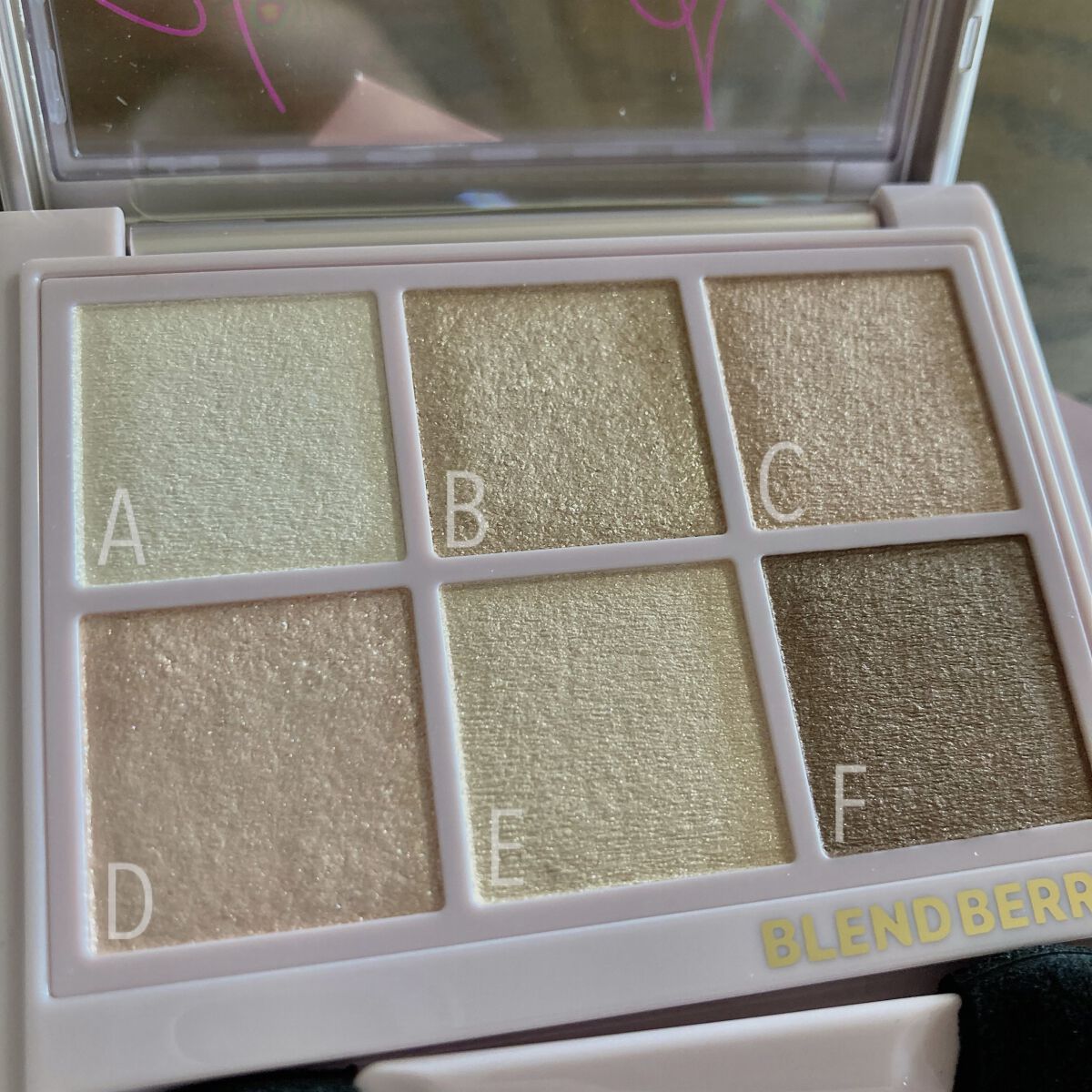 オーラクリエイション/BLEND BERRY/アイシャドウパレットを使ったクチコミ（3枚目）