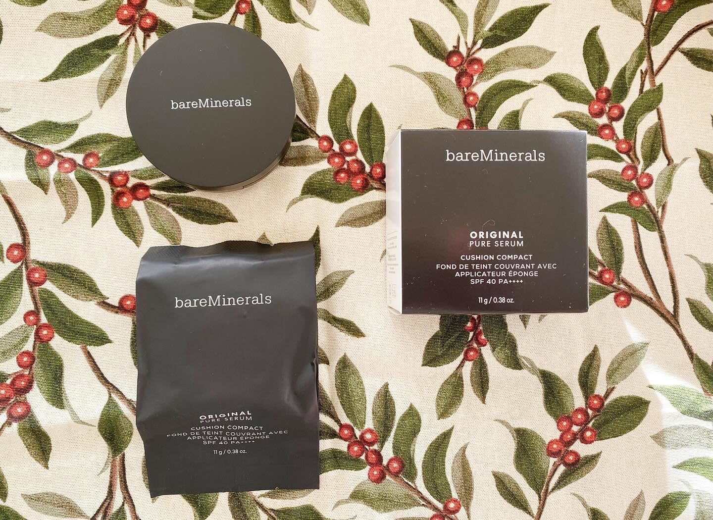 オリジナル ピュア セラム カバーアップ クッション フェアリーライト 03/bareMinerals/クッションファンデーションを使ったクチコミ（2枚目）