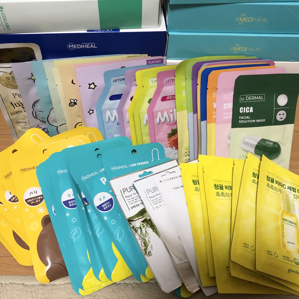 N.M.FアクアアンプルマスクJEX/MEDIHEAL/シートマスク・パックを使ったクチコミ（2枚目）