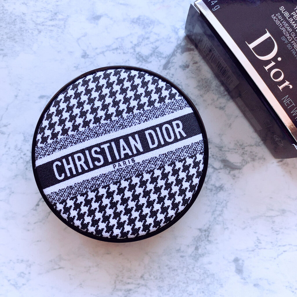 ディオールスキン フォーエヴァー グロウ クッション 1N ニュートラル<ニュー ルック エディション> (数量限定品)（生産終了）/Dior/クッションファンデーションを使ったクチコミ（1枚目）