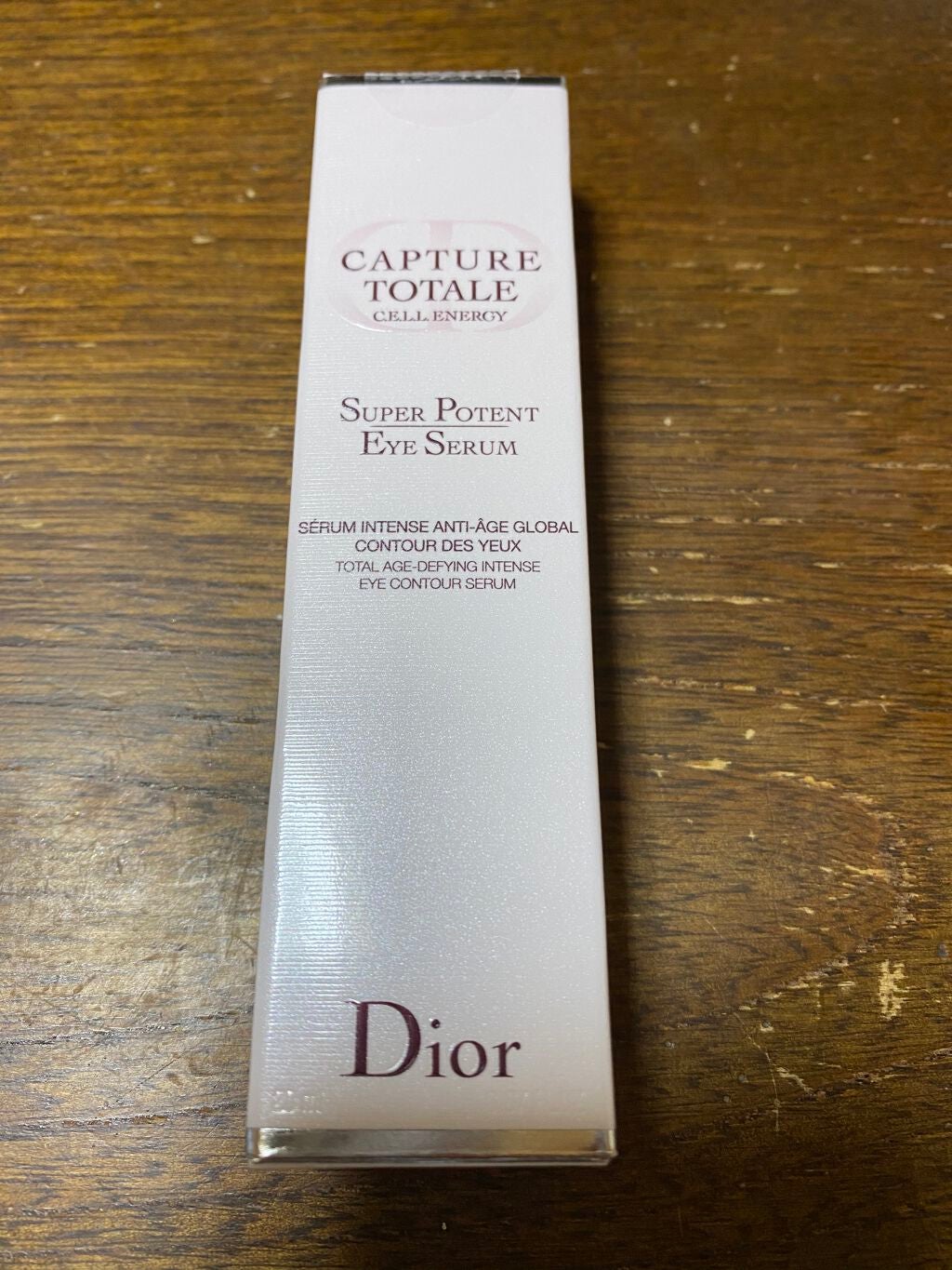 カプチュール トータル セル ENGY アイ セラム/Dior/アイケア・アイクリームを使ったクチコミ(1枚目)