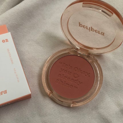 ピュア ブラッシュド サンシャイン チーク/PERIPERA/パウダーチークを使ったクチコミ(4枚目)