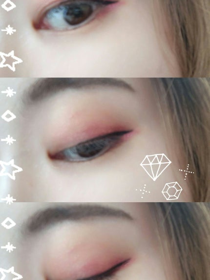 UR GLAM BLOOMING EYE COLOR PALETTE/U R GLAM/アイシャドウパレットを使ったクチコミ(2枚目)