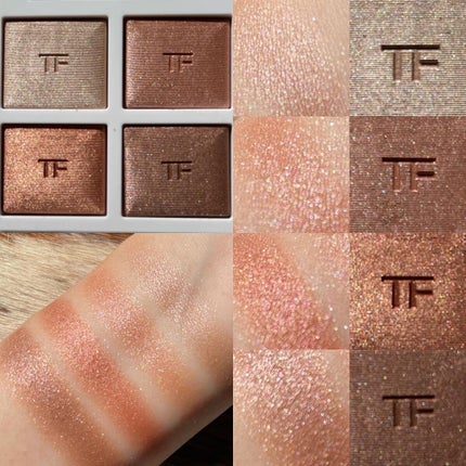 ソレイユ アイ カラー クォード/TOM FORD BEAUTY/アイシャドウパレットを使ったクチコミ(4枚目)