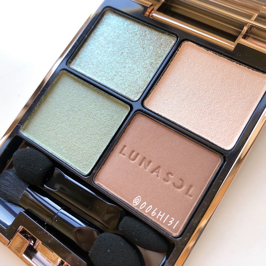 アイカラーレーション EX09（限定発売）/LUNASOL/アイシャドウパレットを使ったクチコミ（2枚目）