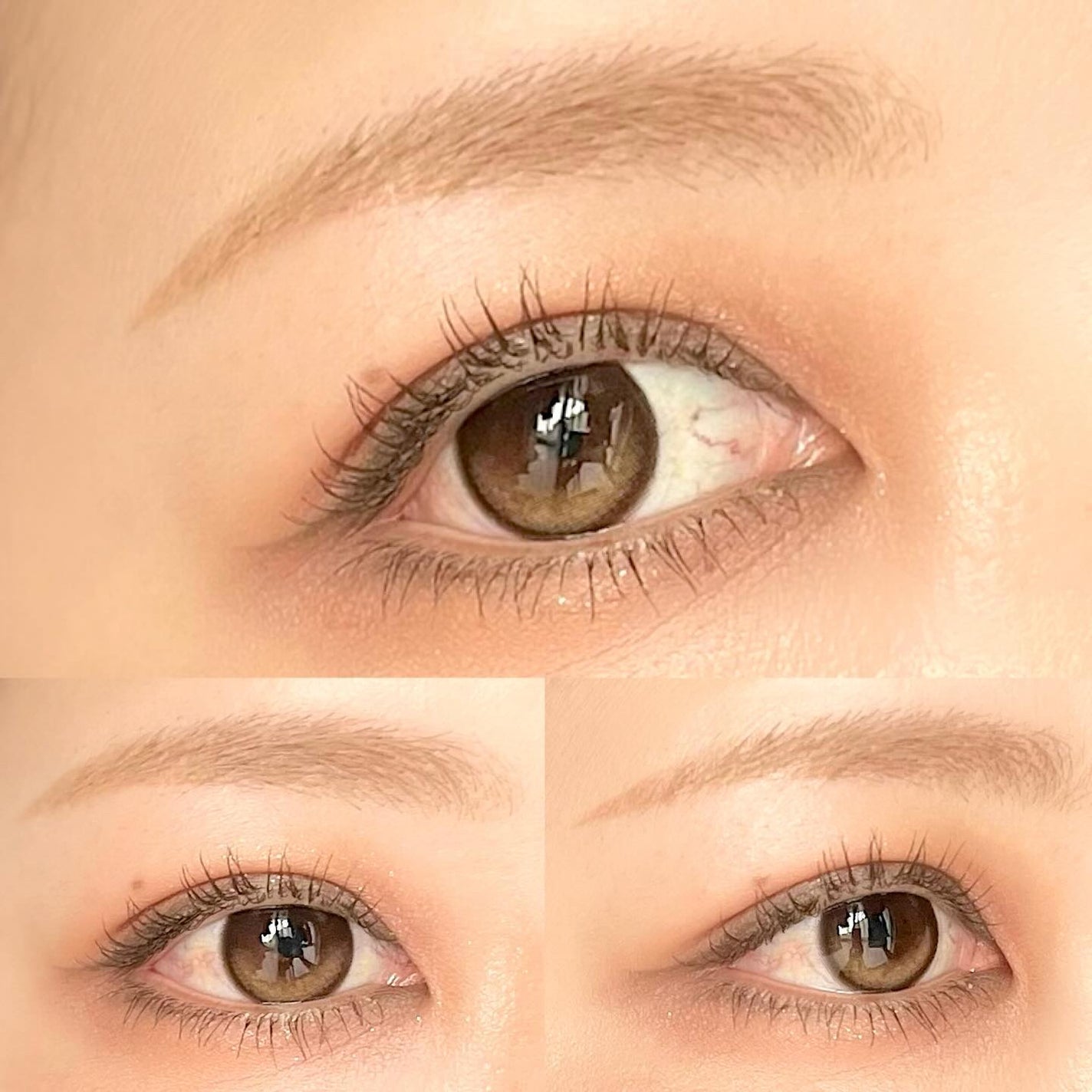 フィーリングブラウン/蜜のレンズ/ワンデー(1DAY)カラコンを使ったクチコミ(2枚目)