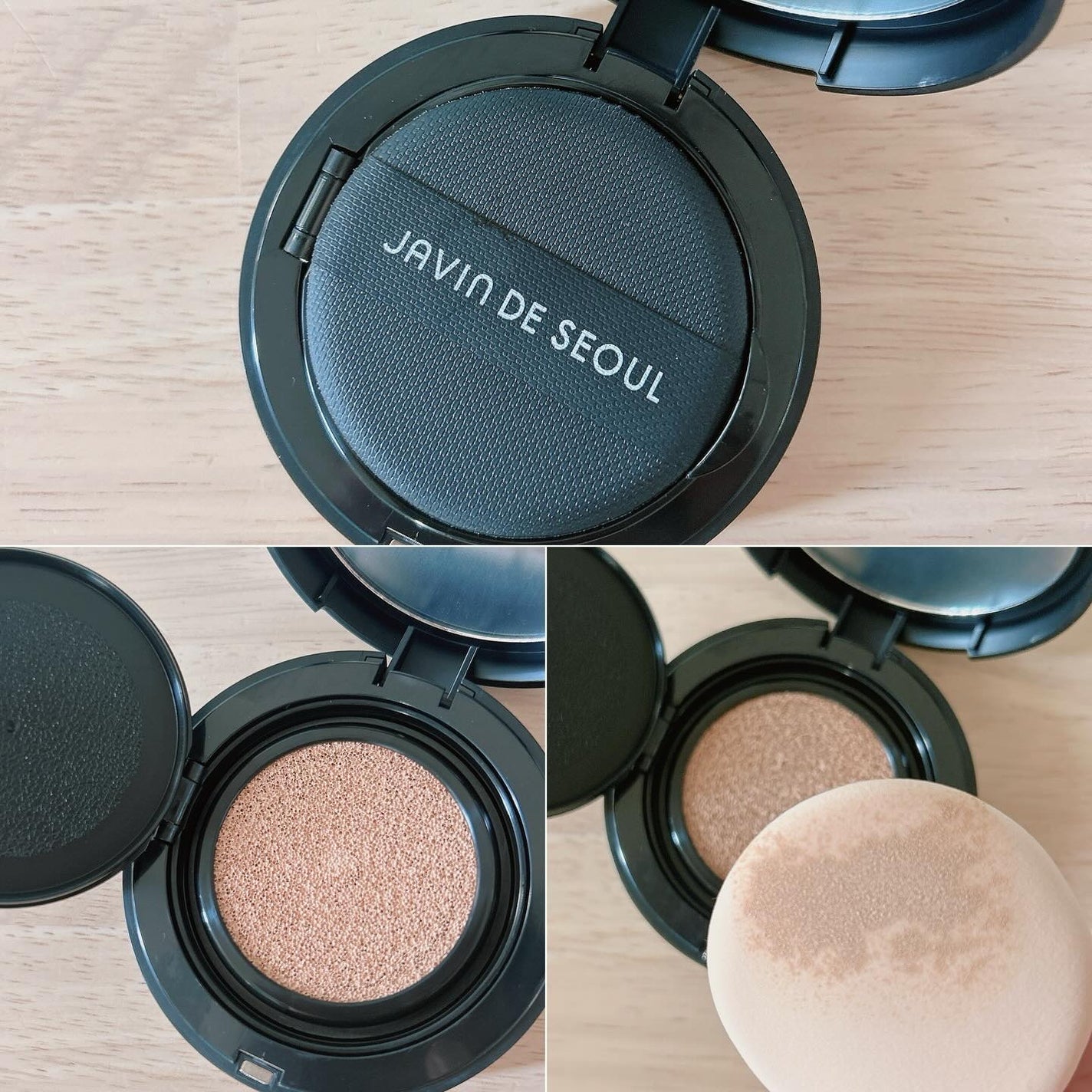 ジャビンドゥソウル ウインクファンデーションパクト/Javin De Seoul/クッションファンデーションを使ったクチコミ(2枚目)