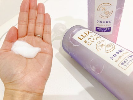 バスグロウ ストレート&シャイン シャンプー/トリートメント/LUX/市販シャンプーを使ったクチコミ(3枚目)