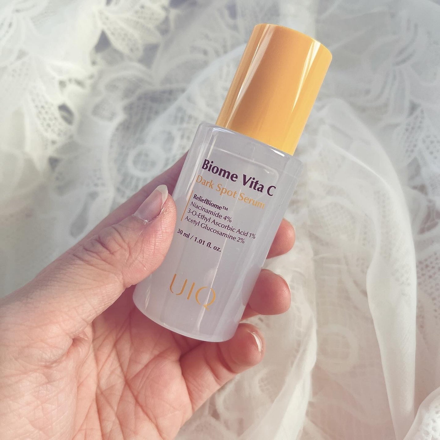 バイオームビタCダークスポットセラム/UIQ/美容液を使ったクチコミ(2枚目)