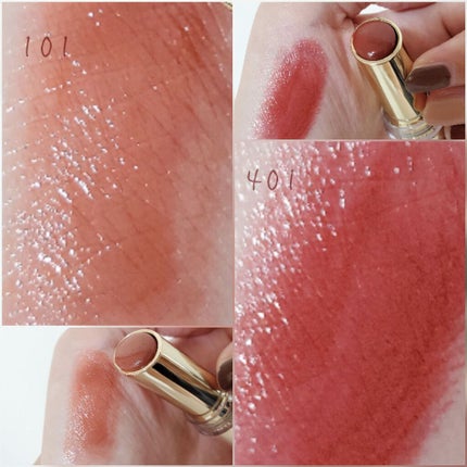 ラスティンググロスリップ/CEZANNE/口紅を使ったクチコミ(4枚目)