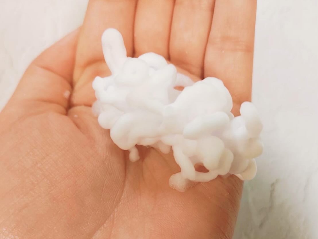 ジェイメラ パープルホイップHFBソープ／ラプンツェル/jmella/泡洗顔を使ったクチコミ（2枚目）