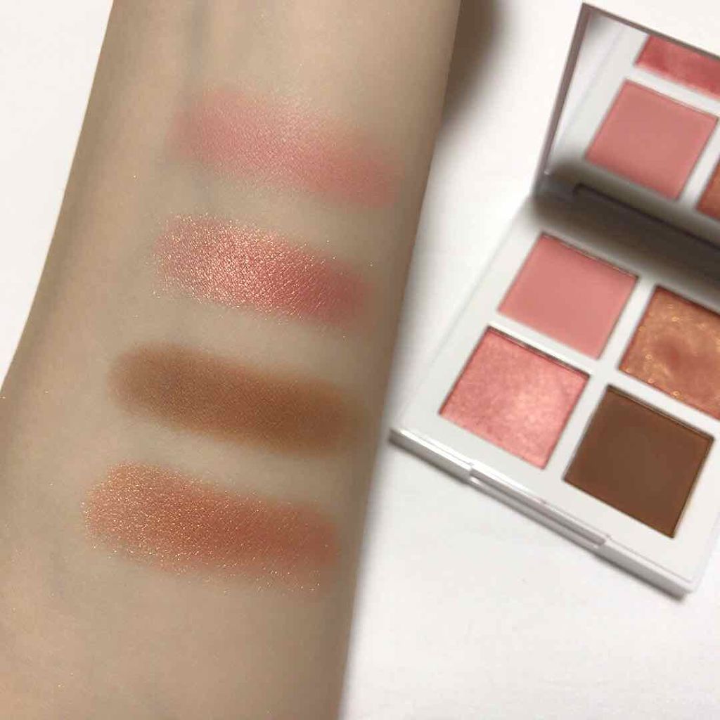 B. by BANILA アイクラッシュシャドウパレットのクチコミ「バニラコ アイクラッシュ シャドウパレット🌸
#01 Pink Crush 

韓国行ったら絶.....」（2枚目）