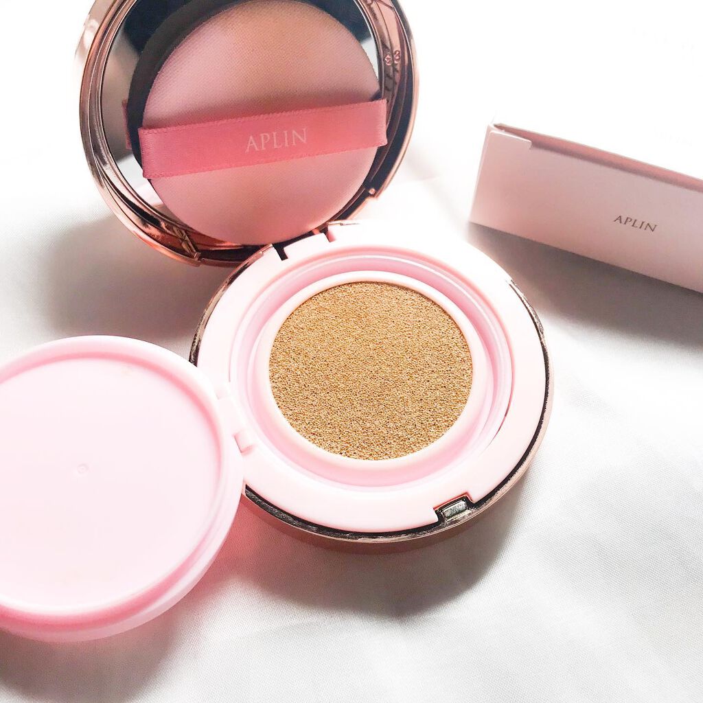 ピンクティーツリーカバークッション/APLIN/クッションファンデーションを使ったクチコミ(4枚目)