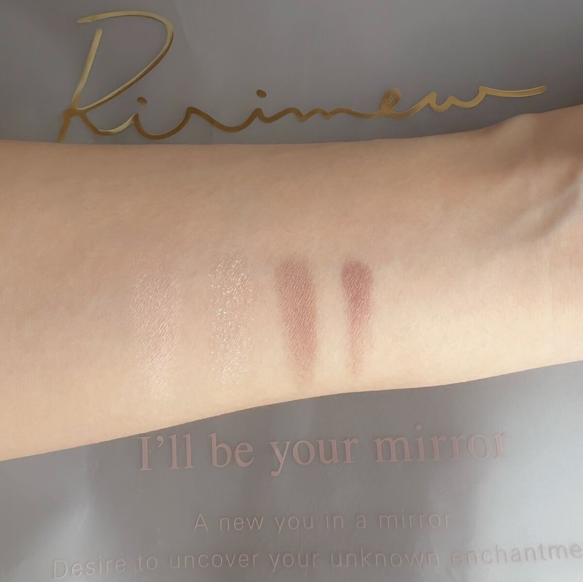 インザミラーアイパレット/Ririmew/アイシャドウパレットを使ったクチコミ(2枚目)
