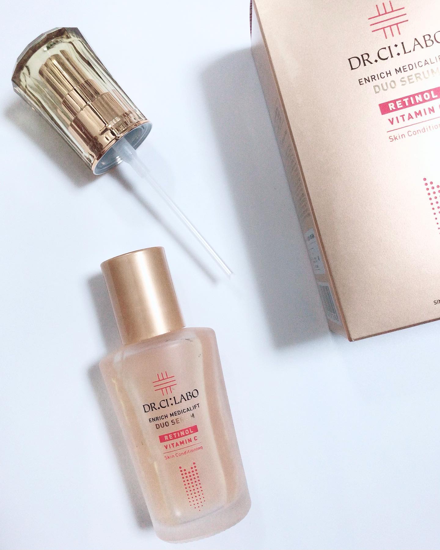 エンリッチ メディカリフト デュオセラム/ドクターシーラボⓇ/美容液を使ったクチコミ（3枚目）