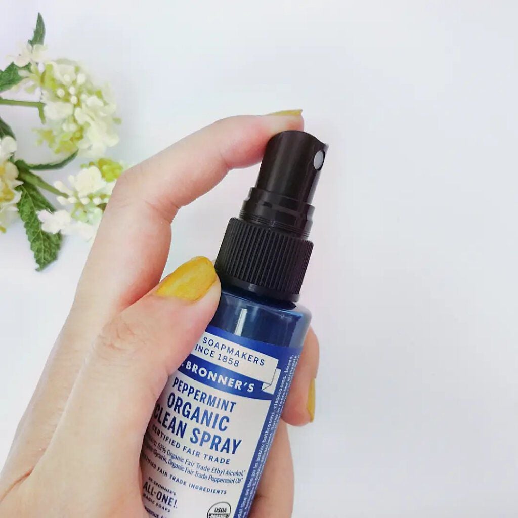 オーガニッククリーンスプレー ペパーミント/ドクターブロナー/その他を使ったクチコミ(2枚目)