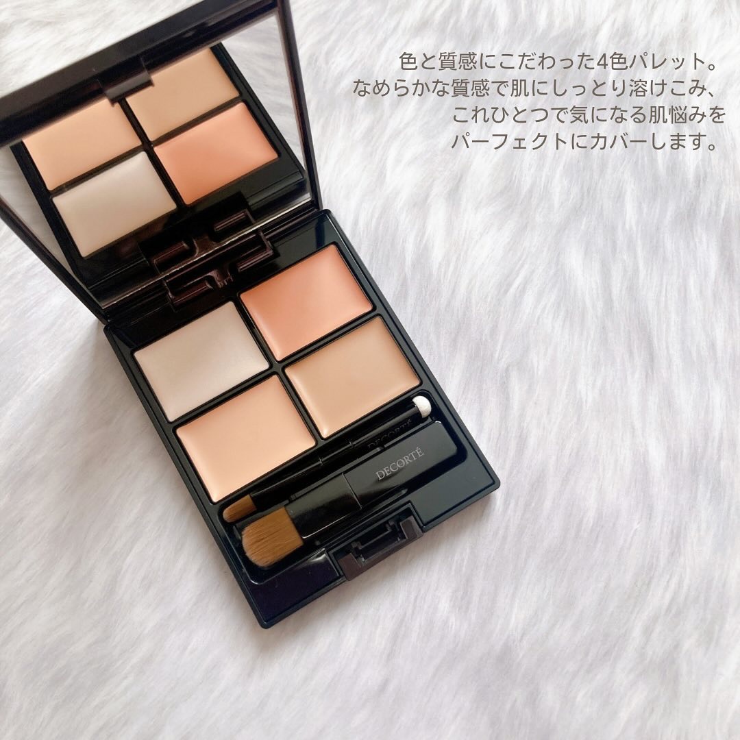 美品　コスメデコルテ　トーンパーフェクティングパレット00 コンシーラー トーンパーフェクティング パレット 00 ライト ⁄ DECORTÉ(コスメ