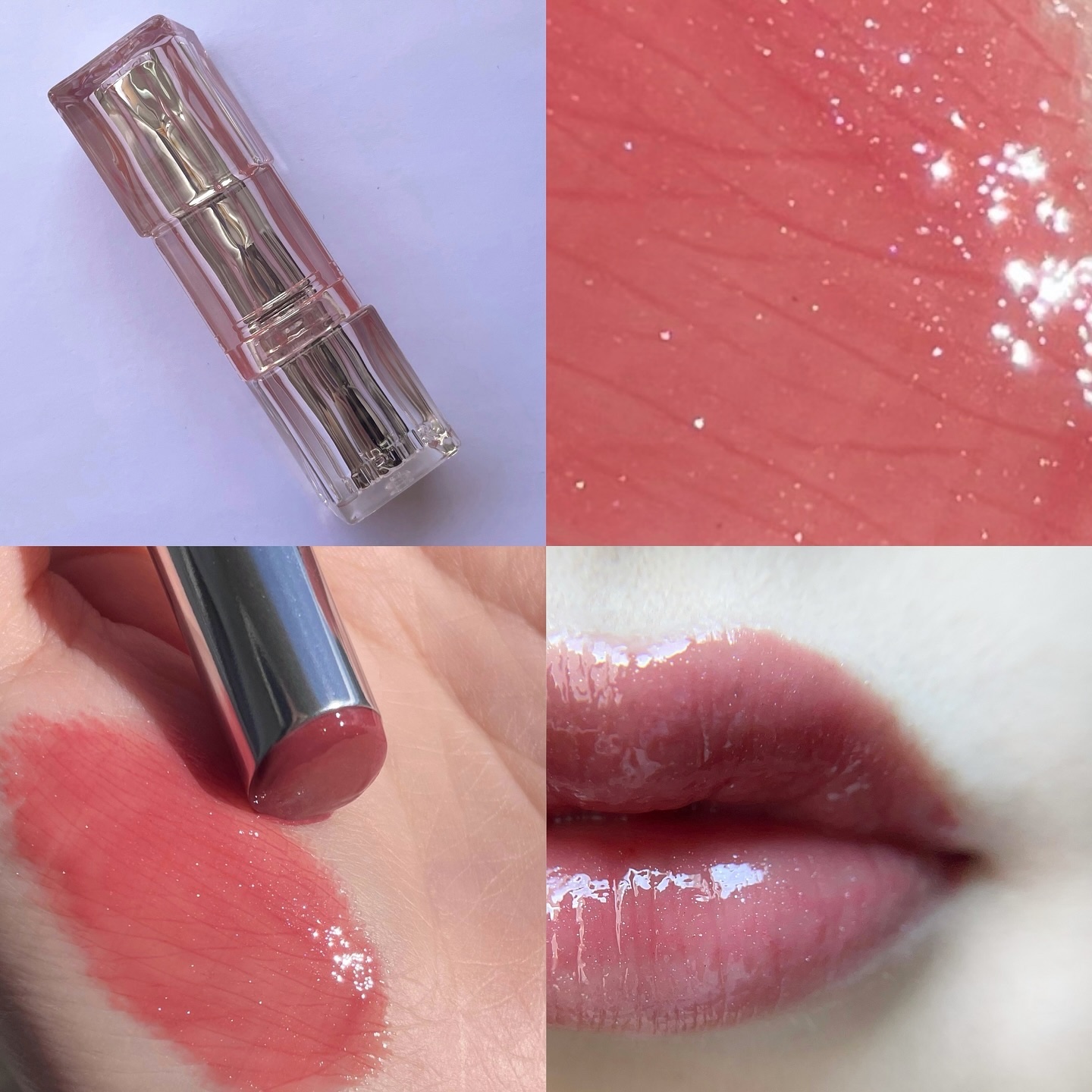 ウォーターリズムグロウメルティングバーム 03 サンドモンド/TIRTIR(ティルティル)/口紅を使ったクチコミ（1枚目）