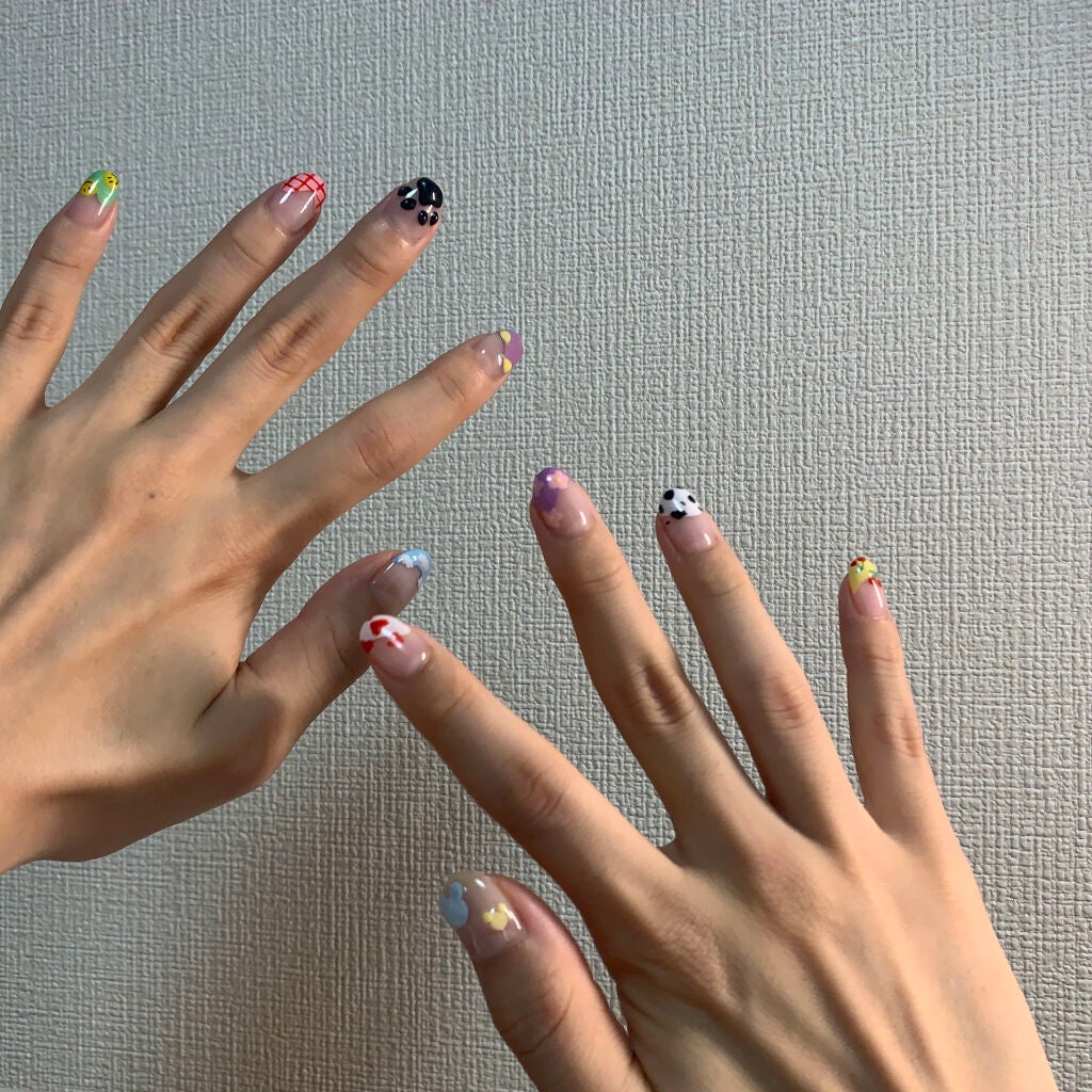 カラフルネイルズ/キャンメイク/マニキュアを使ったクチコミ(3枚目)