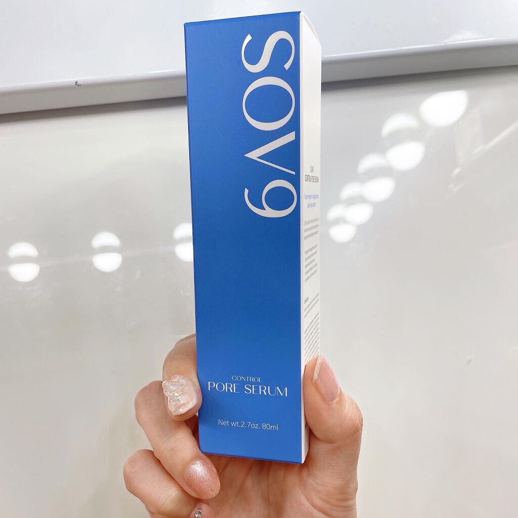 コントロールポアセラム/SOV9/美容液を使ったクチコミ（3枚目）