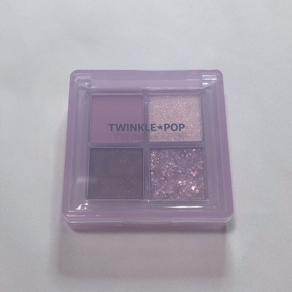 TWINKLE POP Pearl Flex Glitter Eye Palette/CLIO/アイシャドウパレットを使ったクチコミ（3枚目）