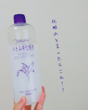 ハトムギ化粧水(ナチュリエ スキンコンディショナー R )/ナチュリエ/化粧水を使ったクチコミ（1枚目）