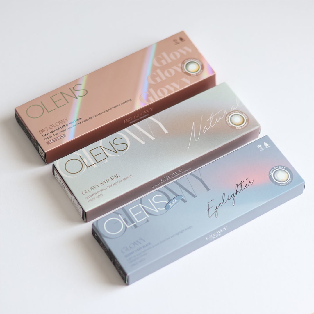 Glowy 1day/OLENS/ワンデー(1DAY)カラコンを使ったクチコミ(2枚目)