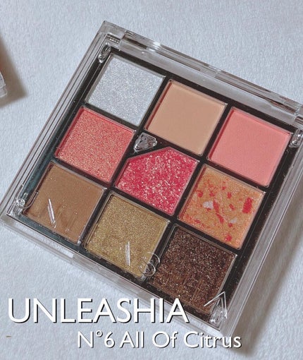 グリッターペディアアイパレット/unleashia/アイシャドウパレットを使ったクチコミ(1枚目)