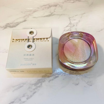 ダイヤモンドシェルハイライト/Joocyee/パウダーハイライトを使ったクチコミ(1枚目)