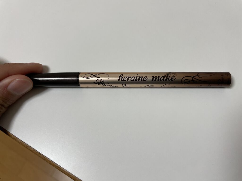 プライムリキッドアイライナー リッチキープ/ヒロインメイク/リキッドアイライナーを使ったクチコミ（1枚目）