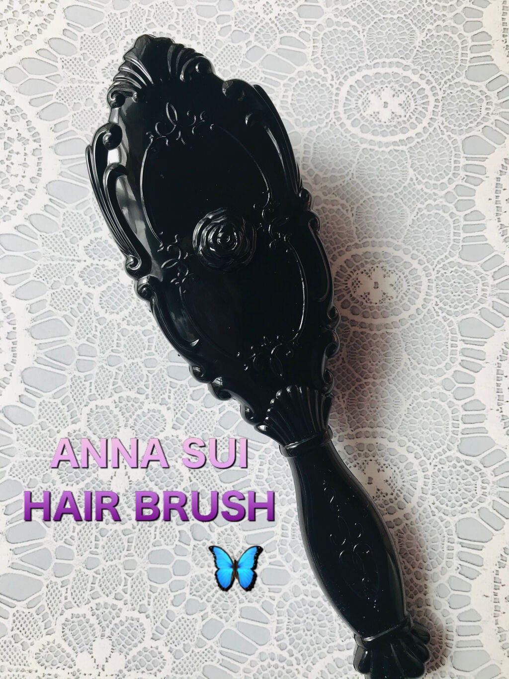 ヘアー ブラッシュ｜ANNA SUIの口コミ - ANNA SUI HAIR BRUSH by ambrosia🐈‍⬛💕(アトピー肌) | LIPS