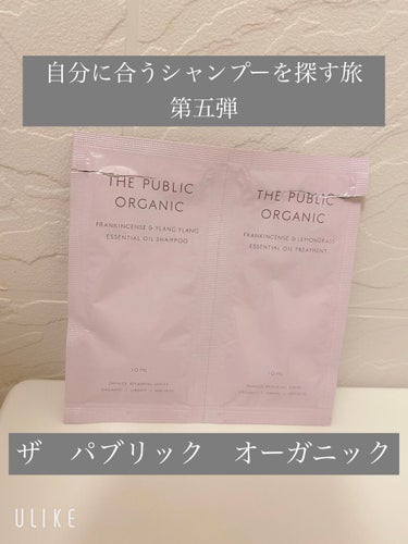 スーパーポジティブ シャンプー DRS／ヘア トリートメント DRS シャンプー500ml/THE PUBLIC ORGANIC/シャンプー・コンディショナーを使ったクチコミ（1枚目）