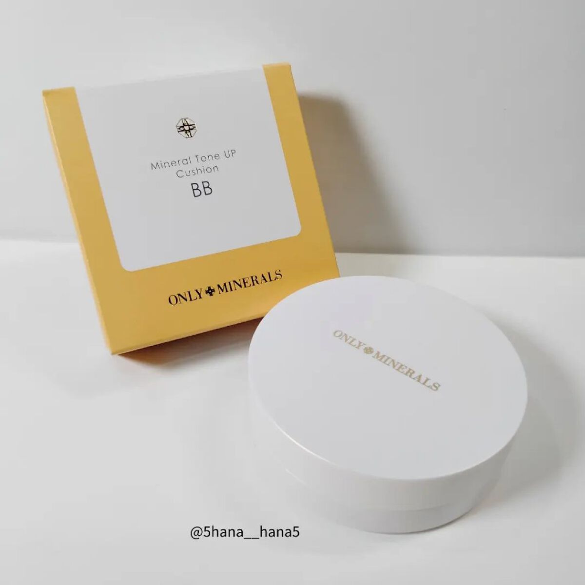 ミネラルトーンアップクッションBB  【旧】本体/ONLY MINERALS/クッションファンデーションを使ったクチコミ（1枚目）