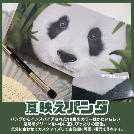 エクスプローラ12色 動物アイシャドウパレット/PERFECT DIARY/アイシャドウパレットを使ったクチコミ(3枚目)
