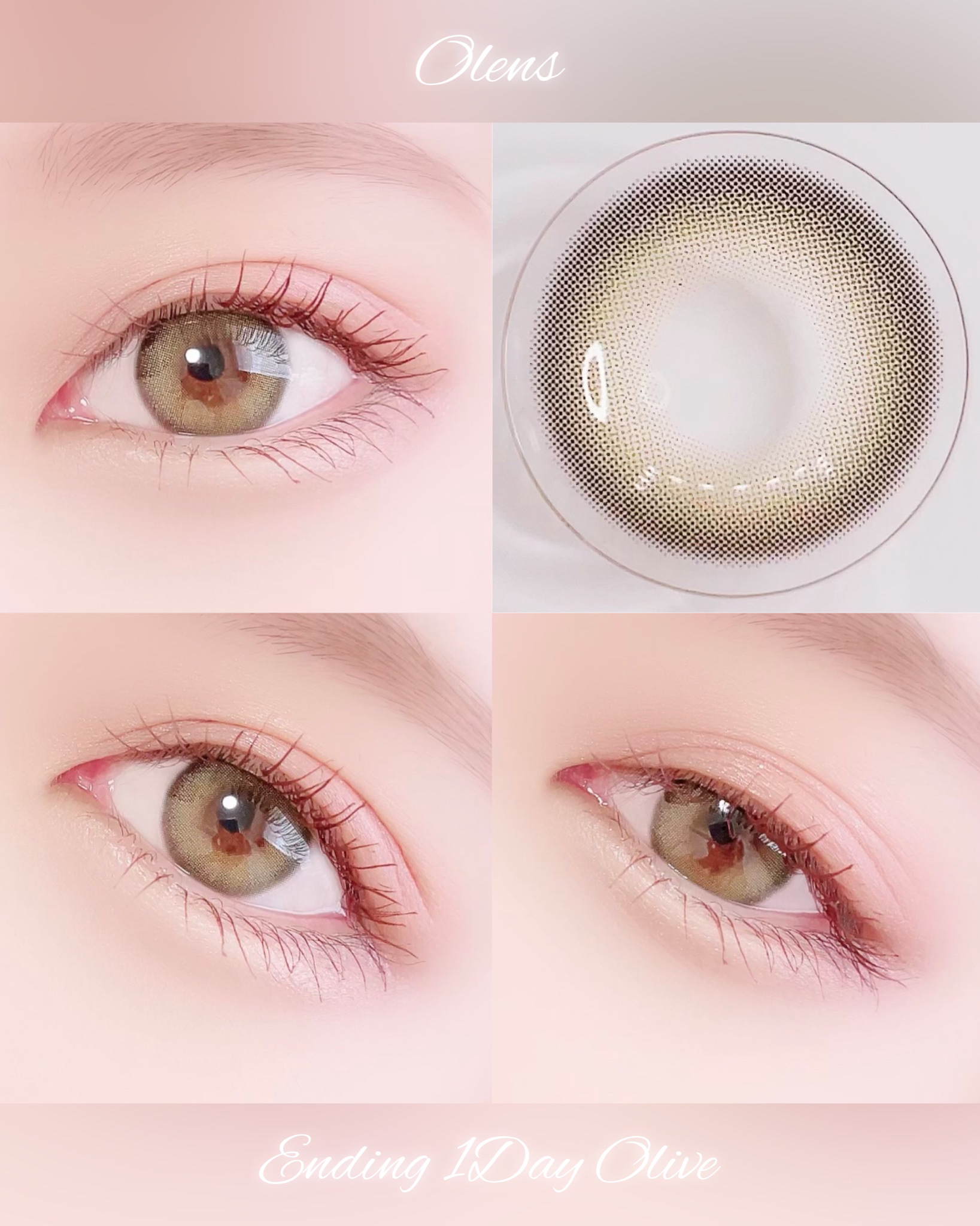 Ending 1day/OLENS/ワンデー（１DAY）カラコンを使ったクチコミ（2枚目）