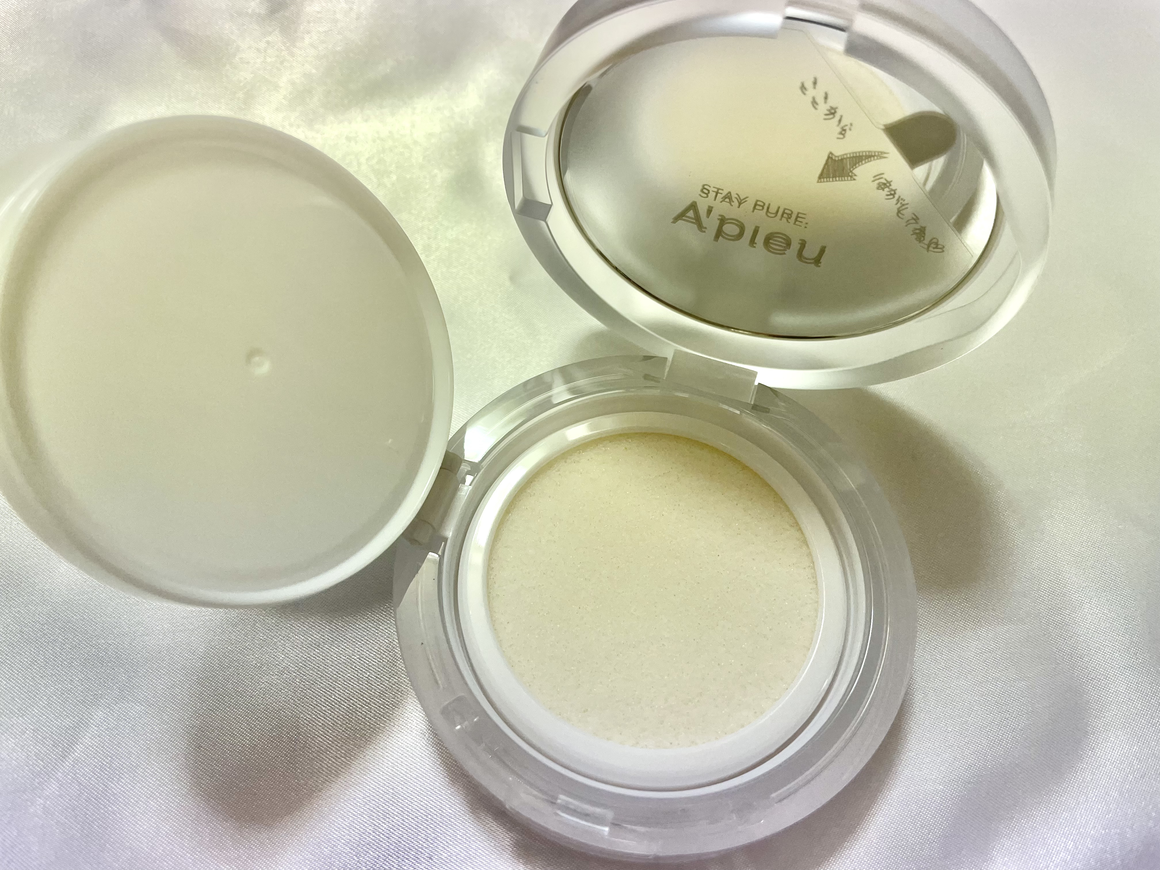 ウォーターロック サラサラパクト/A’pieu/フェイスパウダーを使ったクチコミ（3枚目）