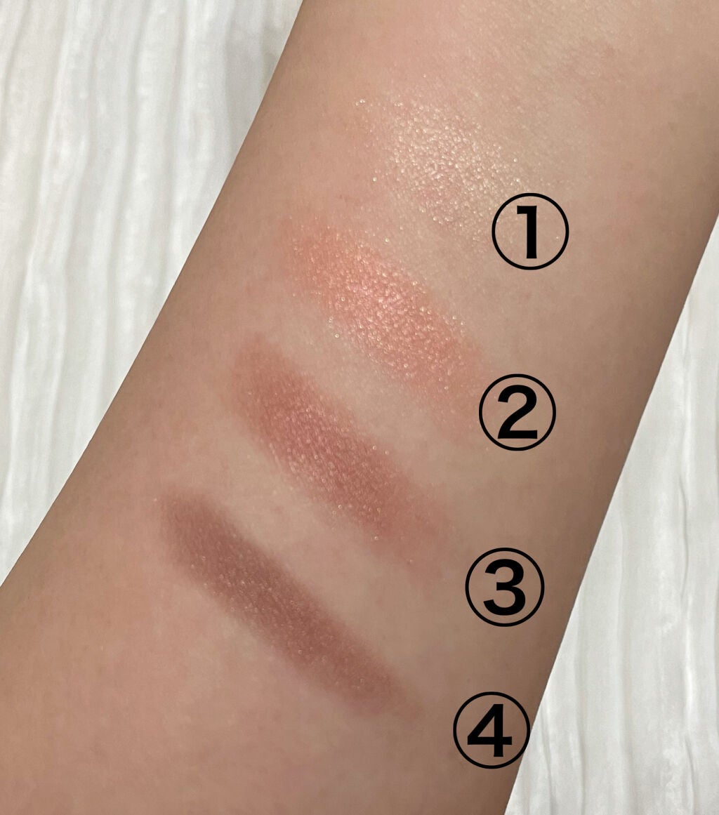 スキニーリッチシャドウ/excel/アイシャドウパレットを使ったクチコミ(3枚目)