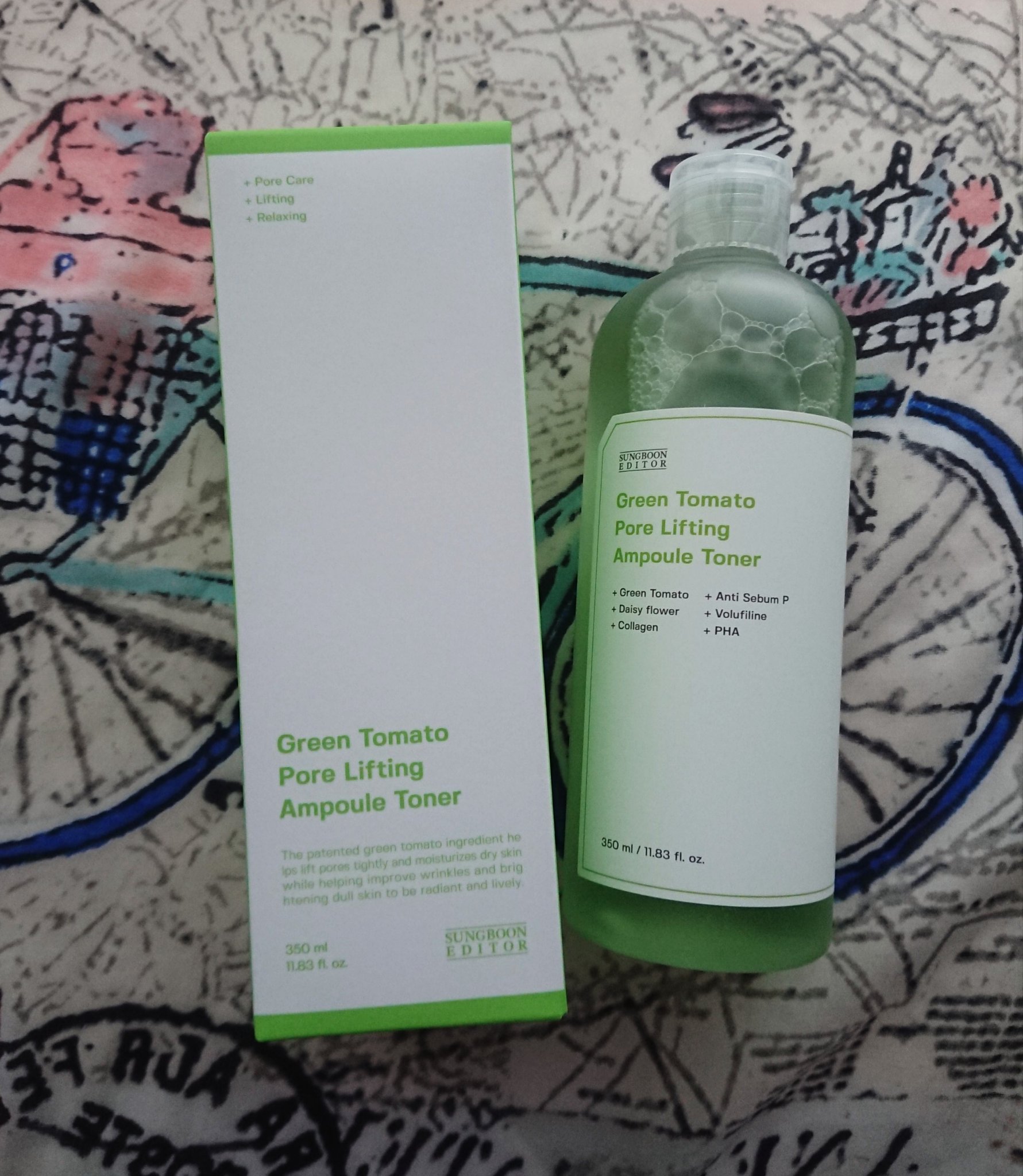 グリーントマト ポアリフティング アンプルトナー/SUNGBOON EDITOR（成分エディター）/化粧水を使ったクチコミ（1枚目）