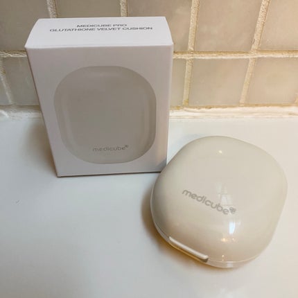 プロ グルタチオン グロウクッションファンデーション/MEDICUBE/クッションファンデーションを使ったクチコミ(1枚目)