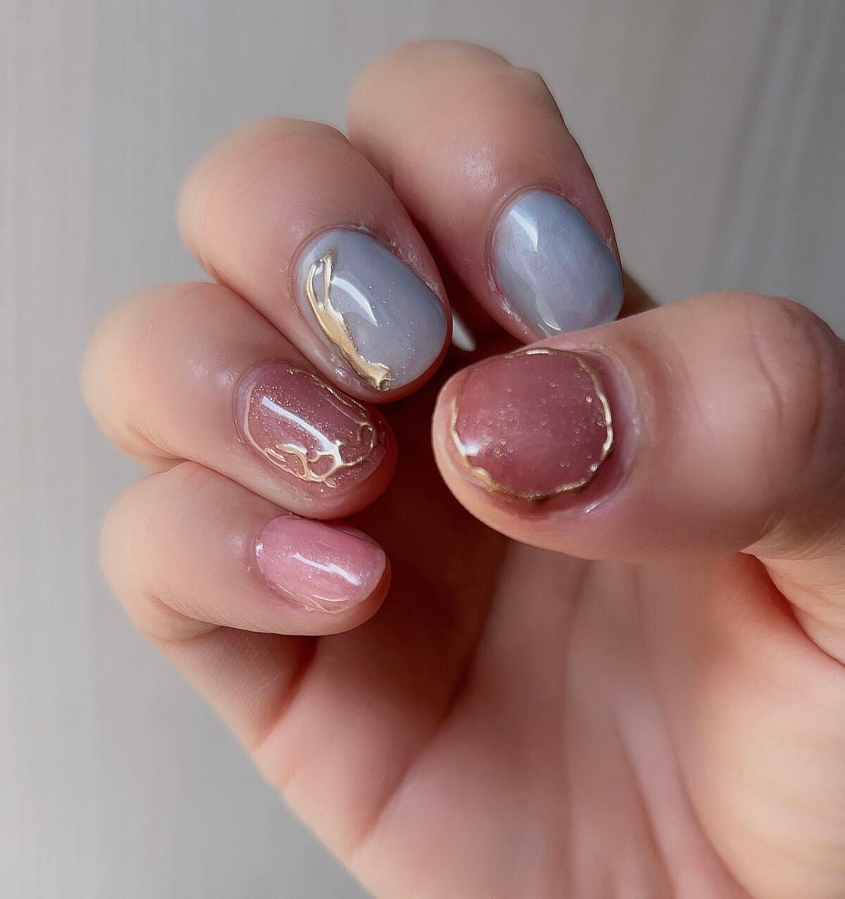 ジェルミーワン はがせるベース/ジェルミーワン/ジェルネイルを使ったクチコミ(5枚目)