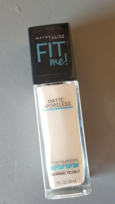 フィットミーリキッドファンデーション/MAYBELLINE NEW YORK/リキッドファンデーションを使ったクチコミ（1枚目）