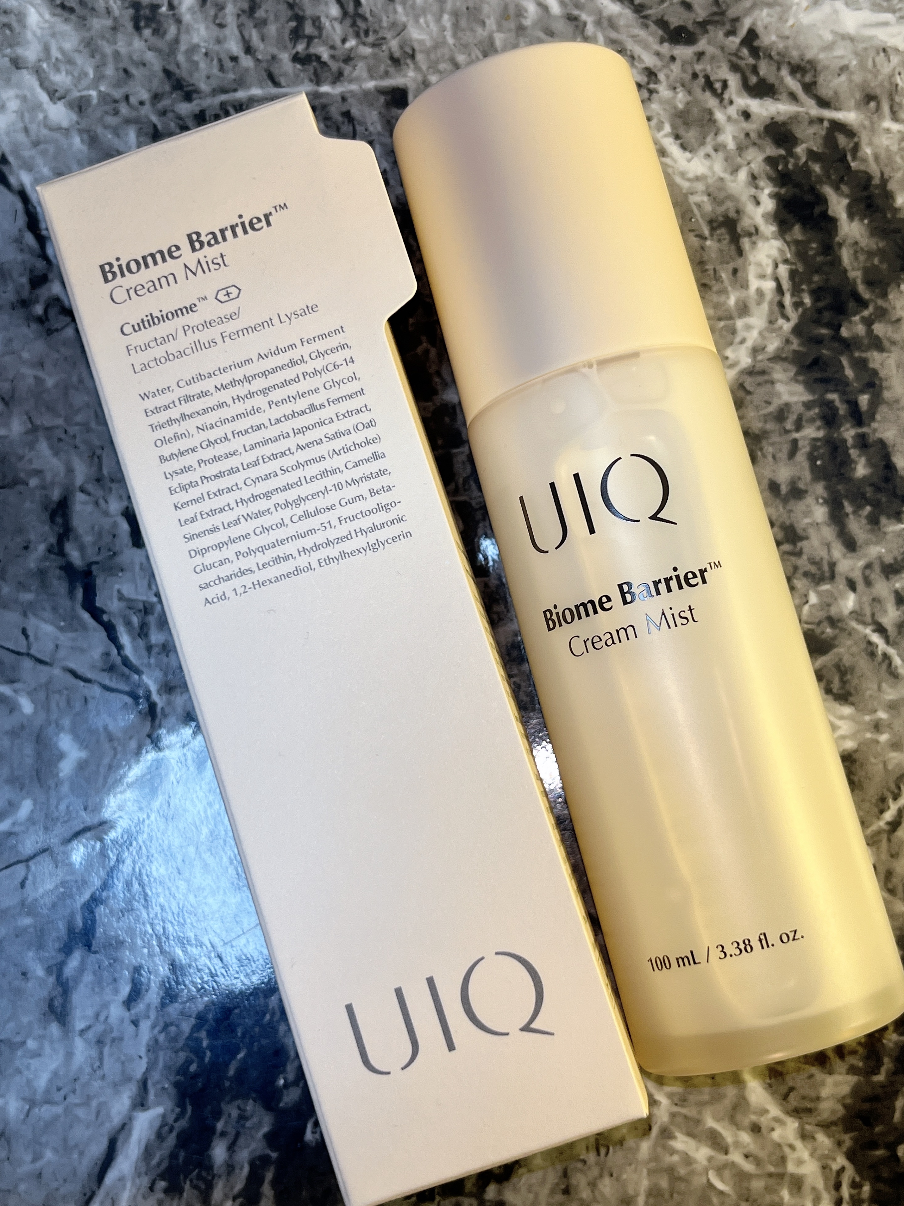 バイオームバリア クリームミスト/UIQ/ミスト状化粧水を使ったクチコミ（1枚目）