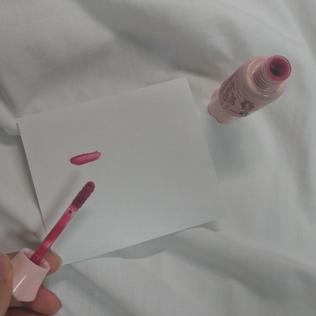 ムース キャンディー ティント/the SAEM/リップティントを使ったクチコミ（2枚目）