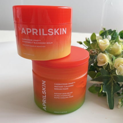 カロテンIPMP(TM) ブレミッシュカーミングセラムパッド/APRILSKIN/トナーパッドを使ったクチコミ(1枚目)