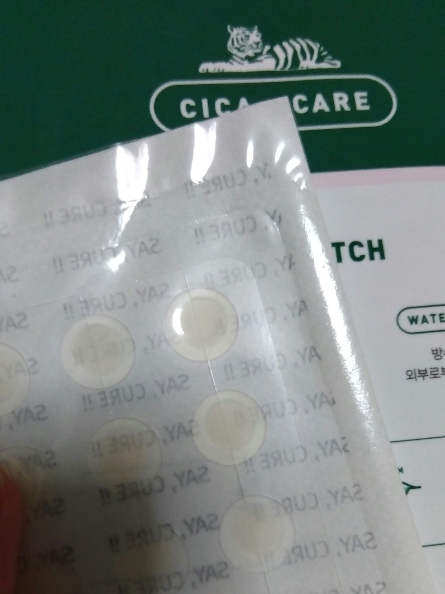 プロCICA クリアスポットパッチ/VT/その他スキンケアを使ったクチコミ（1枚目）